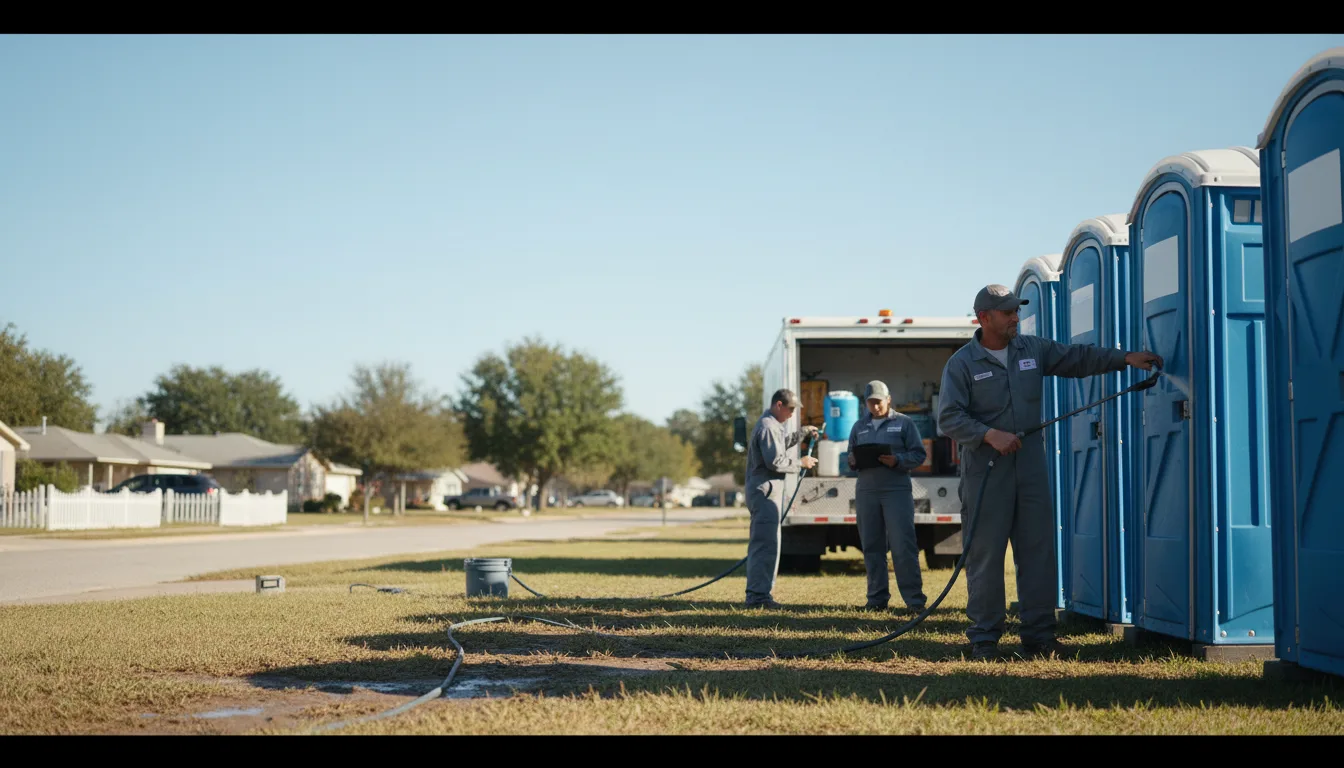Long-Term Portable Toilet Rental in Tate, GA near me